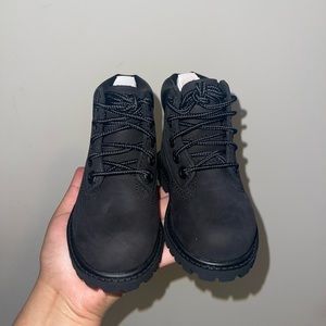 Toddler Black Timberland boots